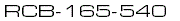 RCB-165-540